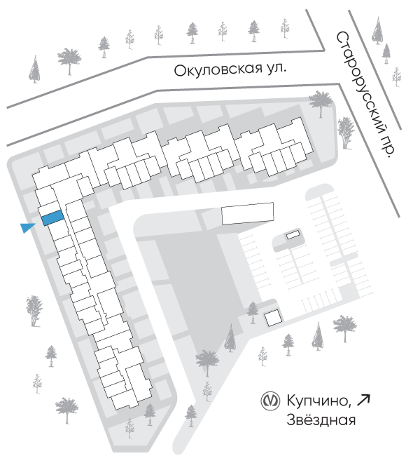 Расположение дома