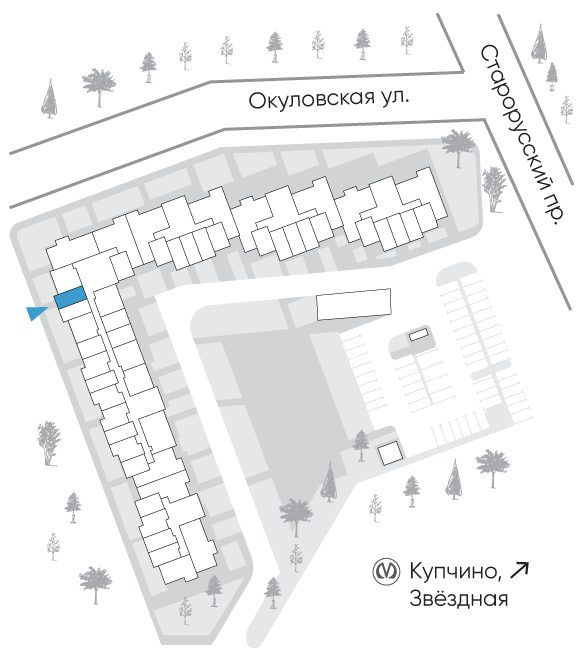 Расположение дома