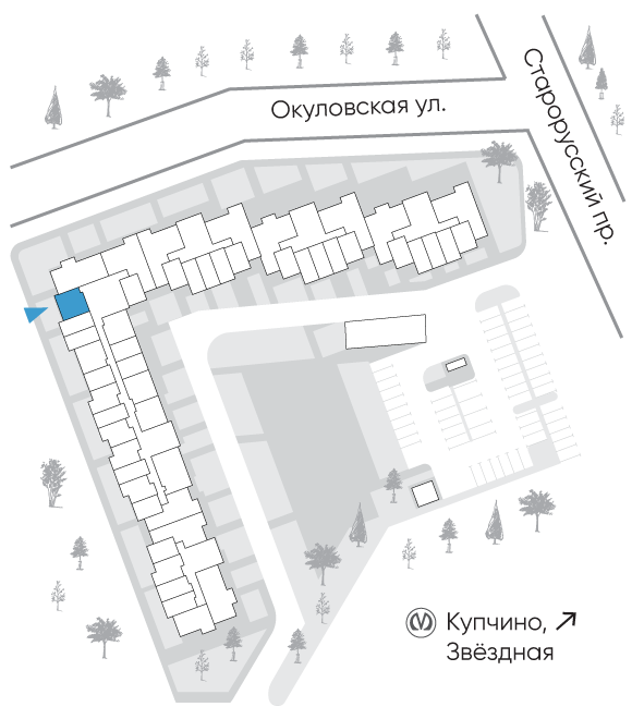 Расположение дома