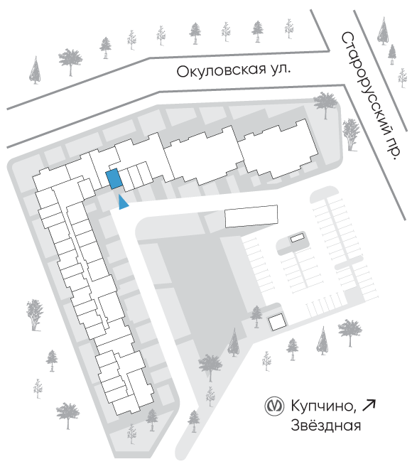 Расположение дома