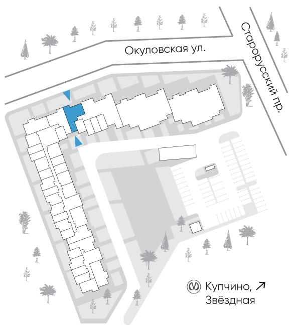 Расположение дома