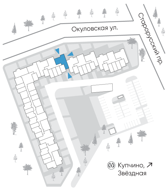 Расположение дома