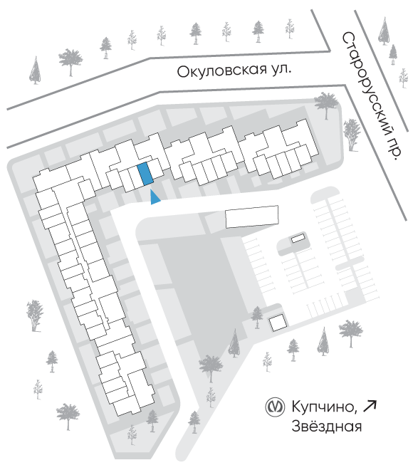 Расположение дома