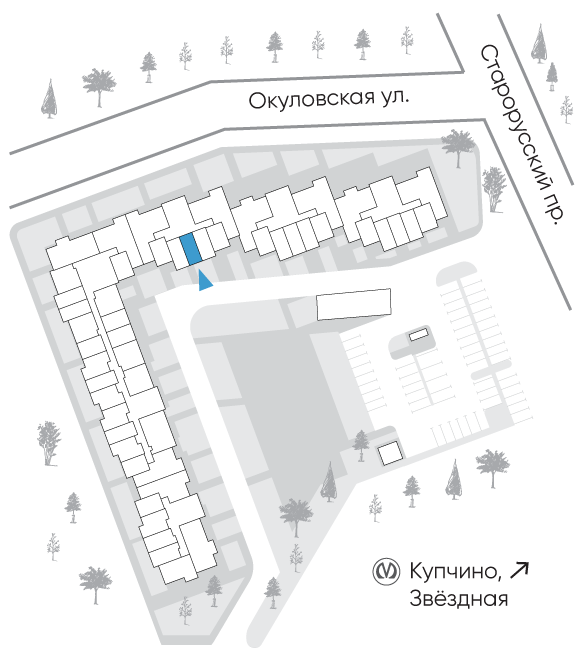 Расположение дома