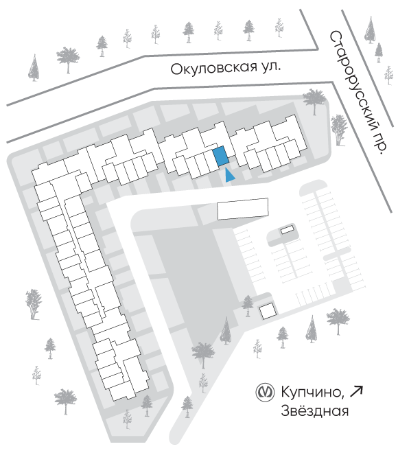 Расположение дома