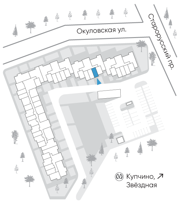 Расположение дома