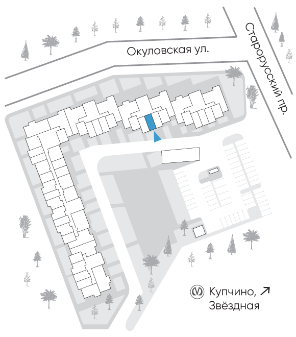 Расположение дома