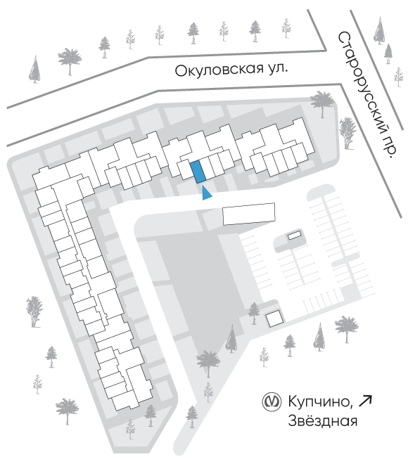 Расположение дома