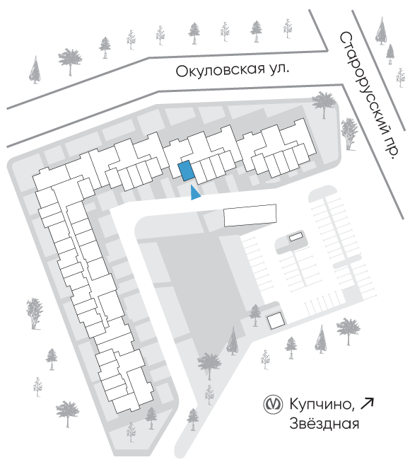 Расположение дома