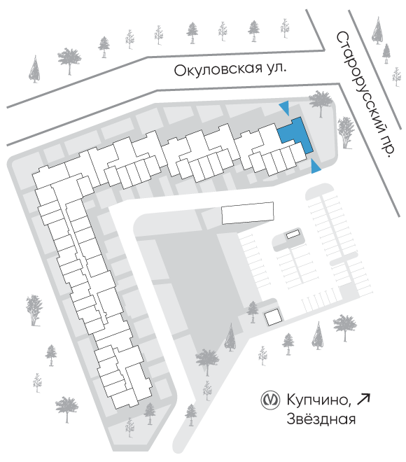 Расположение дома