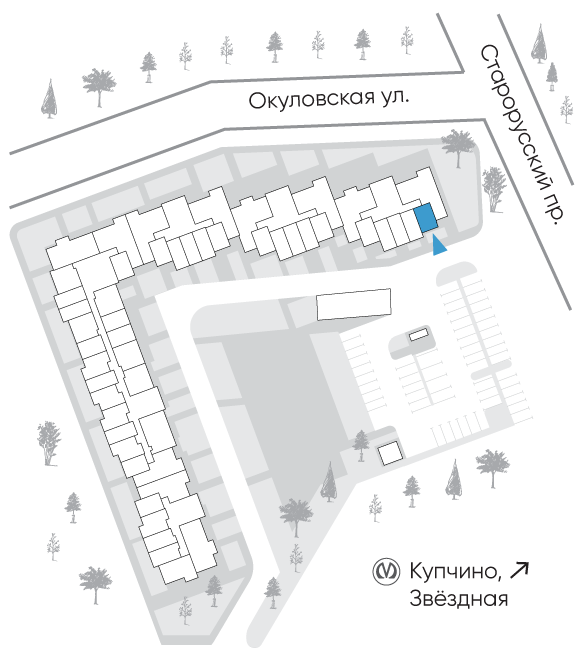 Расположение дома