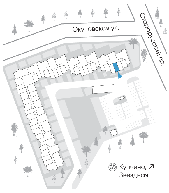 Расположение дома