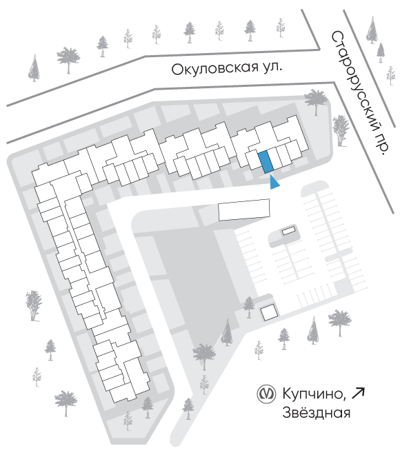 Расположение дома