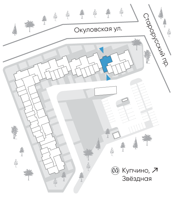 Расположение дома