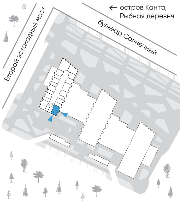 Расположение дома