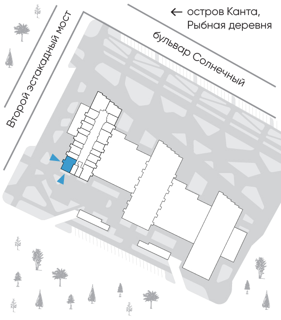 Расположение дома