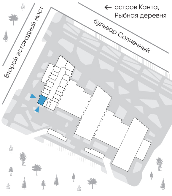 Расположение дома