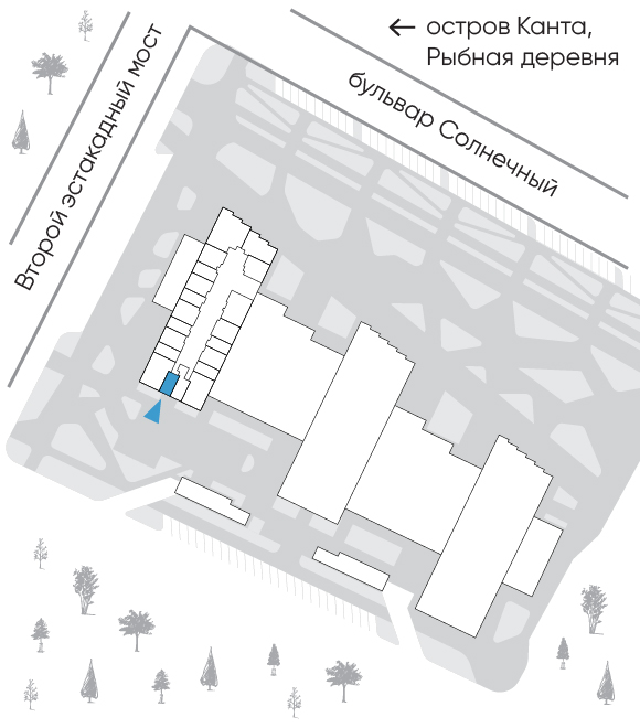 Расположение дома