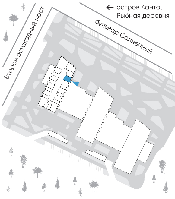 Расположение дома