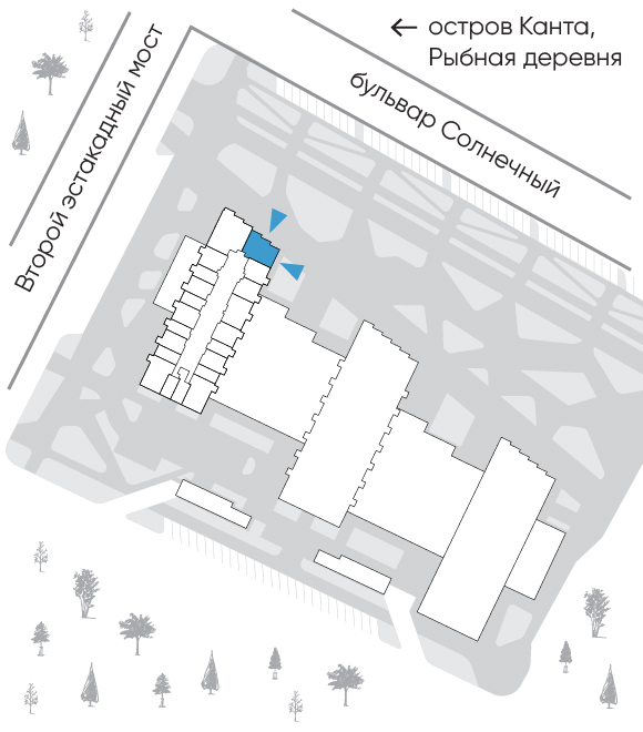 Расположение дома