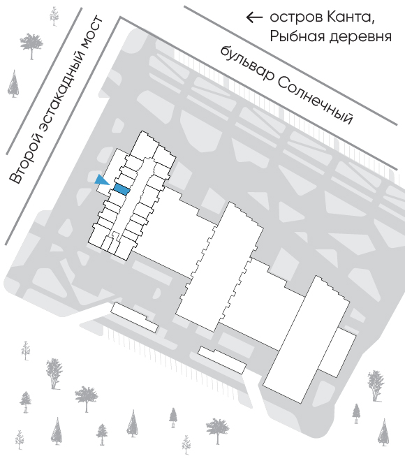 Расположение дома