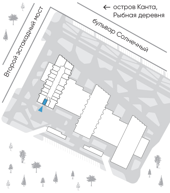 Расположение дома