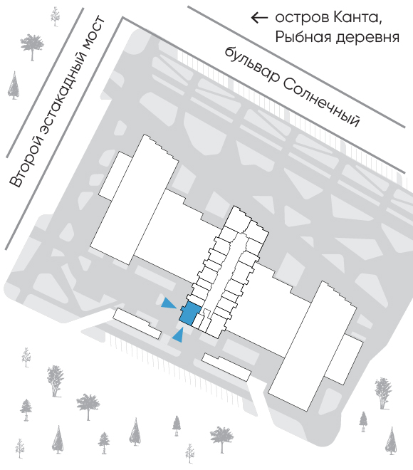 Расположение дома