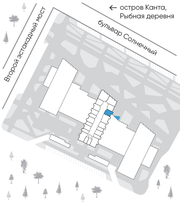 Расположение дома