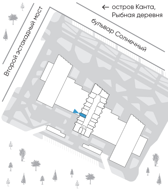 Расположение дома