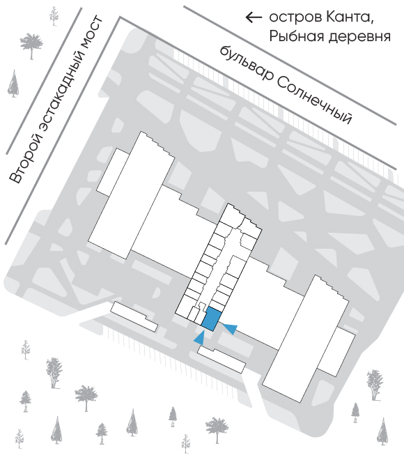 Расположение дома