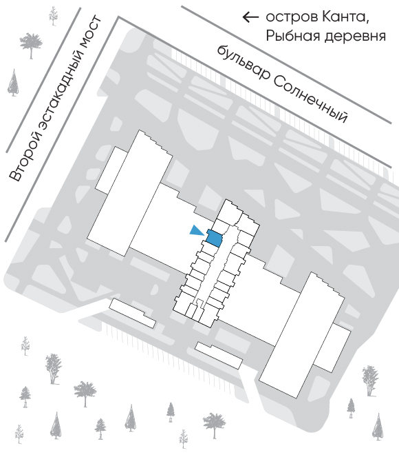 Расположение дома