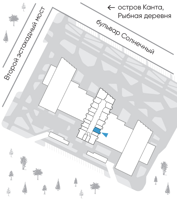 Расположение дома