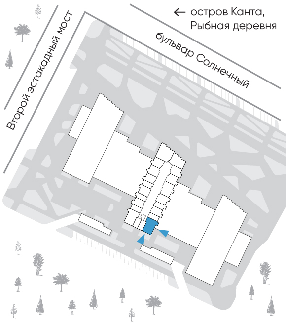 Расположение дома