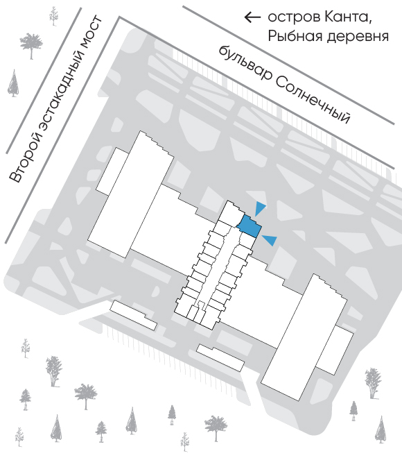 Расположение дома