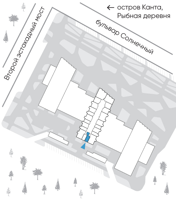 Расположение дома