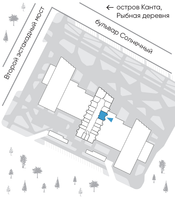 Расположение дома