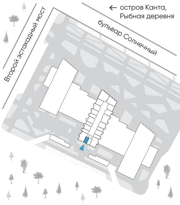 Расположение дома