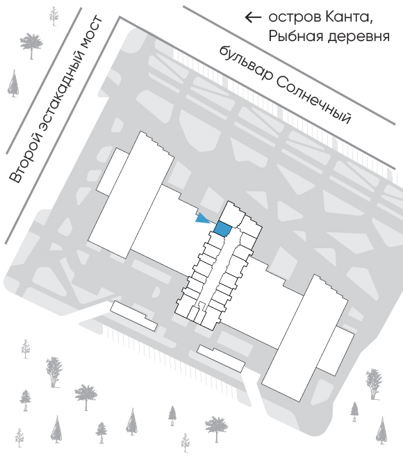 Расположение дома