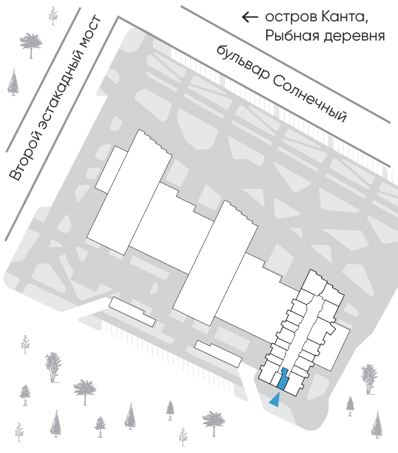 Расположение дома