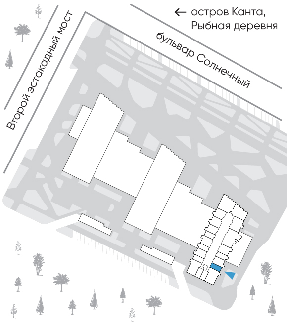 Расположение дома