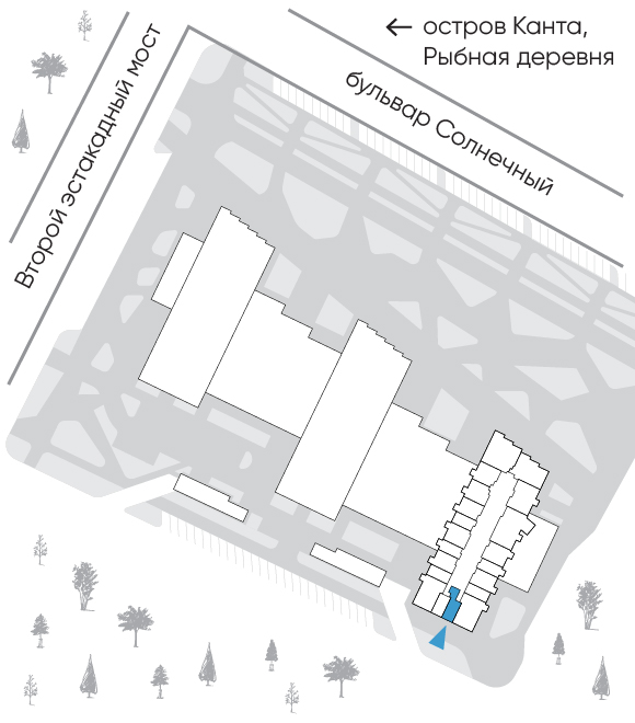 Расположение дома