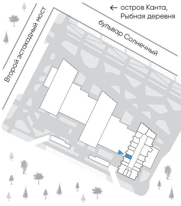 Расположение дома