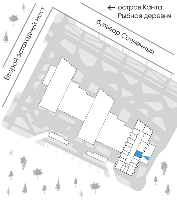 Расположение дома