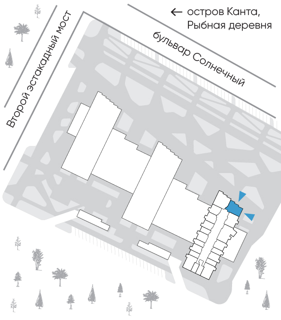 Расположение дома