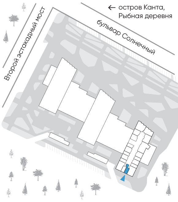 Расположение дома