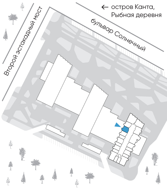 Расположение дома