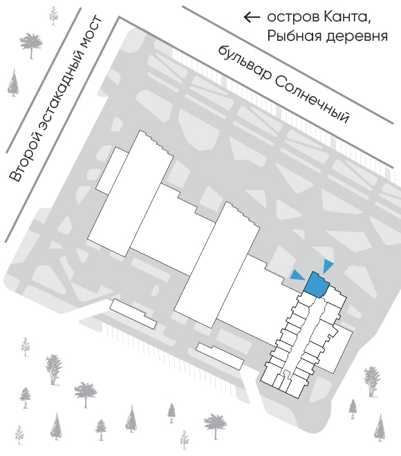 Расположение дома