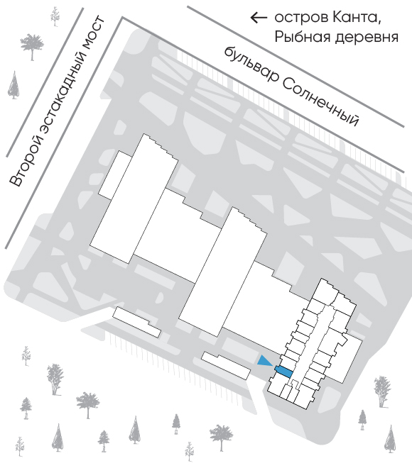 Расположение дома