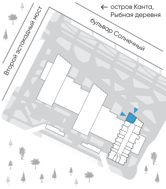 Расположение дома