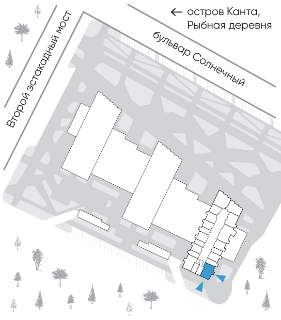 Расположение дома